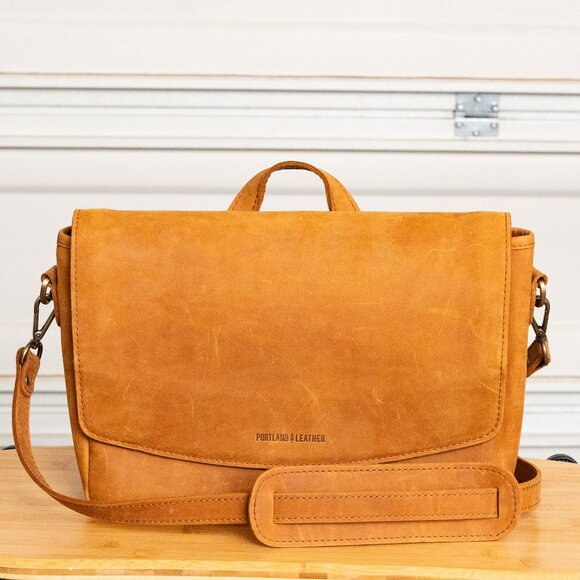 Portland Leather Goods Modern Messenger Bag in Dakota - Picture 1 of 8